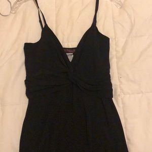 Strappy Black Dress